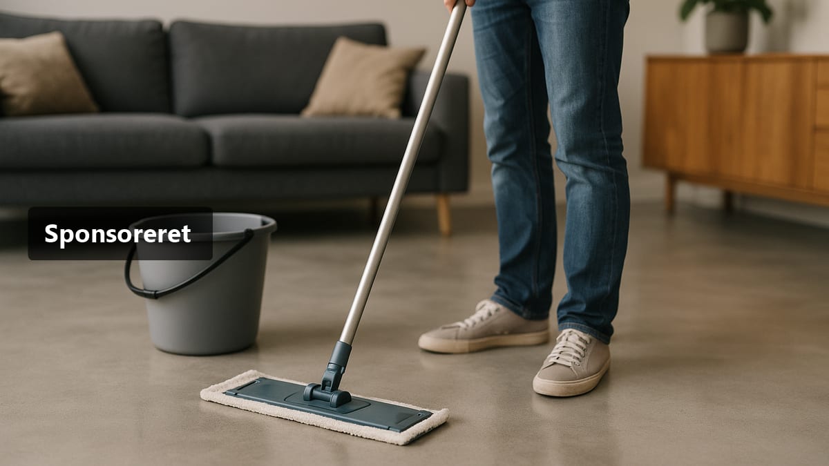 Sådan bevarer du dit betongulv i et moderne hjem